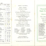 1960-61 Fixture Card