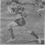 Clive Cooper in action in The Devon Sevens