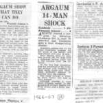 1966-67 Match v Camborne