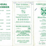 1997-98 Fixture Card