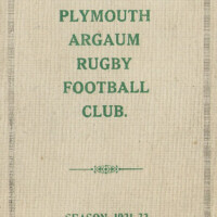 1931-32 Fixture Card