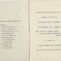 1931-32 Fixture Card