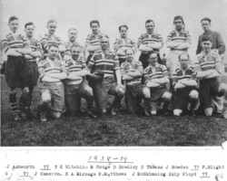 Argaum 1st XV 1938-39