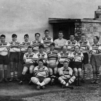 2nd XV 1960-61: TK Hitchins, A.Banks, R.Wright, J.Richards, A.Stidwell, N.Haddon, P.Lucas, P.Green, D.Blackney, F.Avis, AN Other (DHSOB); A.Lewis, T.Kirby, M.Dodd, N.White, W.Smith; C.Burrows, C.Magill. 2nd XV 1960-61