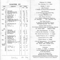 1971-72 Fixture Card 1971-72 Fixture Card