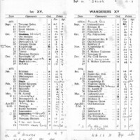 1971-72 Fixture Card