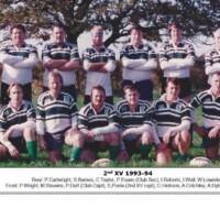 2nd XV 1993-94 2nd XV 1993-94