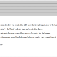 2005-06 Match Report 2005-06 Match Report