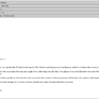 2005-06 Match Report 2005-06 Match Report