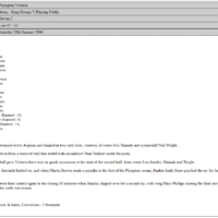 2005-06 Match Report