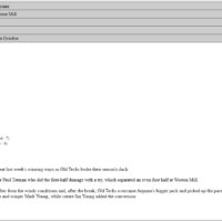 2005-06 Match Report