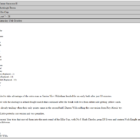 2005-06 Match Report