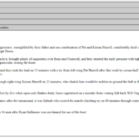 2005-06 Match Report