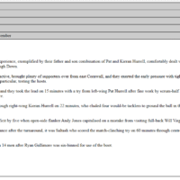 2005-06 Match Report 2005-06 Match Report