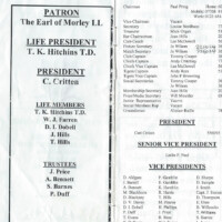 2000-01 Fixture Card