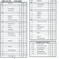 2002-03 Fixture Card