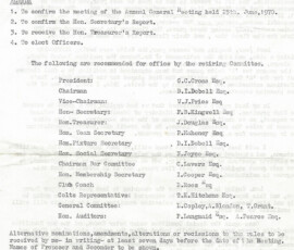AGM Notice - 1970-71