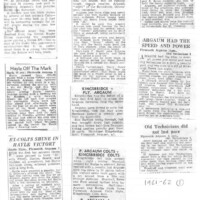 1961-62 Scrapbook