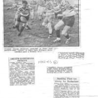 Scrapbook 1962-63 Scrapbook 1962-63