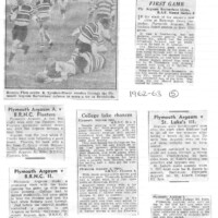 Scrapbook 1962-63 Scrapbook 1962-63