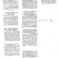 Scrapbook 1962-63