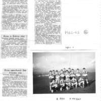 Scrapbook 1962-63 Scrapbook 1962-63