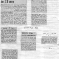 Argaum Scrapbook 1970-71 Argaum Scrapbook 1970-71