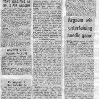 Argaum Scrapbook 1970-71 Argaum Scrapbook 1970-71