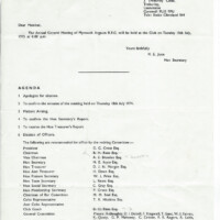 1974-75 AGM
