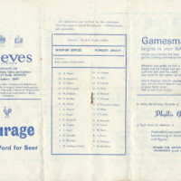 Devonport Services v Argaum Devon Cup March 1970 Devonport Services v Argaum Devon Cup March 1970