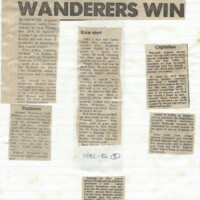 1982-83 Scrapbook 1982-83 Scrapbook