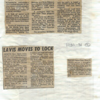 1980-81 Scrapbook