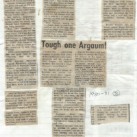 1980-81 Scrapbook 1980-81 Scrapbook