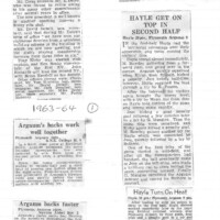 1963-64 Scrapbook
