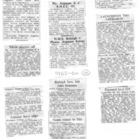 1963-64 Scrapbook 1963-64 Scrapbook