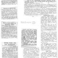 1963-64 Scrapbook