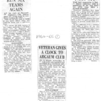 1964-65 Scrapbook 1964-65 Scrapbook