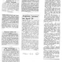 1964-65 Scrapbook 1964-65 Scrapbook