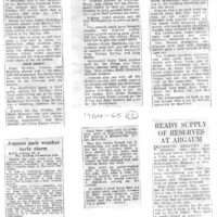 1964-65 Scrapbook 1964-65 Scrapbook