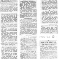 1964-65 Scrapbook 1964-65 Scrapbook