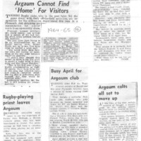 1964-65 Scrapbook 1964-65 Scrapbook