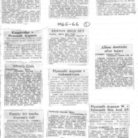 Scrapbook 1965-66 Scrapbook 1965-66