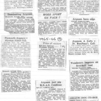 Scrapbook 1965-66 Scrapbook 1965-66