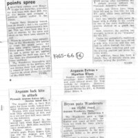 Scrapbook 1965-66 Scrapbook 1965-66