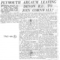 Scrapbook 1965-66 Scrapbook 1965-66