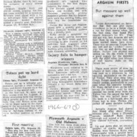 1966-67 Scrapbook 1966-67 Scrapbook