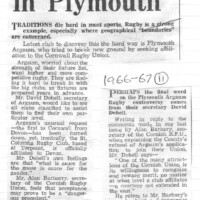 1966-67 Scrapbook