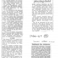 1966-67 Scrapbook 1966-67 Scrapbook