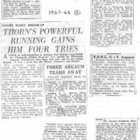 Scrapbook 1967-68 Scrapbook 1967-68