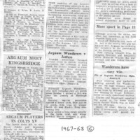 Scrapbook 1967-68 Scrapbook 1967-68